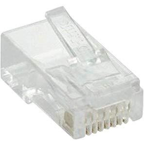 D-Link Cat 6 Rj 45 Cable Connector - Pack Of 100 Pieces,Silver