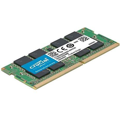 Crucial Basics 8Gb Ddr4 1.2V 2666Mhz Cl19 Sodimm Ram Memory Module For Laptops And Notebooks, Green