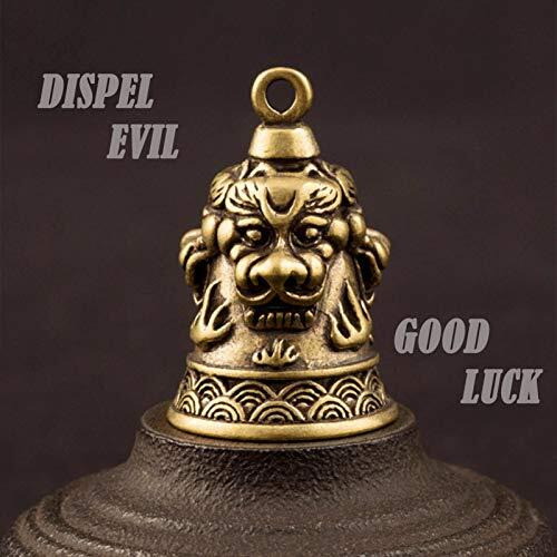 Guardian Brass Luck Bell For Motorcycle Car Bike Key Ring