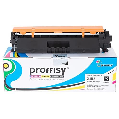 Proffisy 18A Toner Cartridge Easy Refill 218A Toner Cartridge Compatible With Hp Lj Pro M132Nw Mfp, M132A Mfp, M104W, M104, M104A, Upgraded Toner Print 2000 Pages - 1Pcs