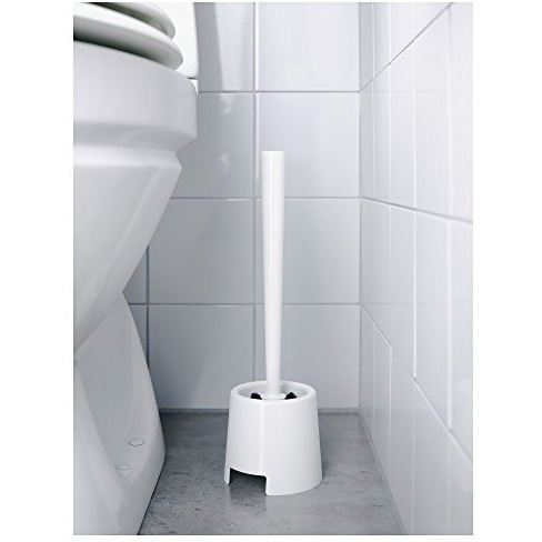 Ikea Bolmen Toilet Brush (White)