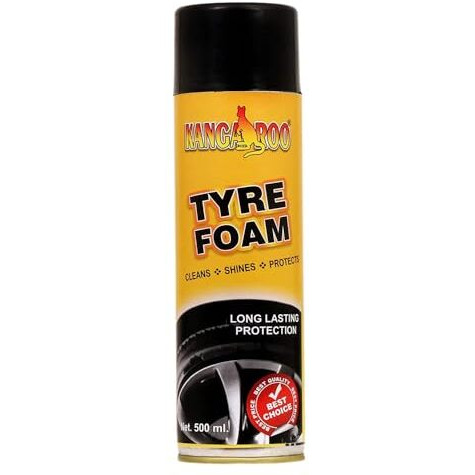 Kangaroo Tyre Foam - Extreme Shine - Hi Tech Formulation (500Ml)