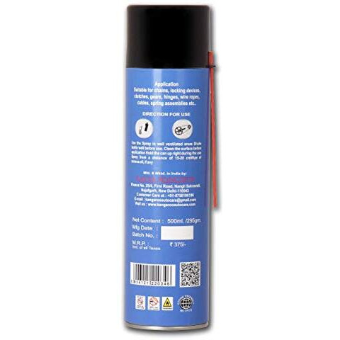 Kangaroo Liquid Grease Spray (Heavy Duty) 500 Ml | I High Viscous I Lubricates I Frees Sticky Mechanism I Reduces Squeaky Noise I Long Lasting Protection From Rust And Corrosion