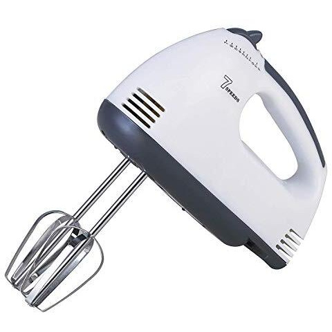 Maharsh Hand Blender |Food Blender, Egg Beater Hand Blenders Hand Mixer | Beater - Easy Mix, Powerful 260 Watt Motor | 7 Speed Control + Turbo | Dough Hooks And Strip Beater Attachments | Multicolor