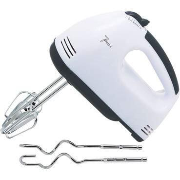Maharsh Hand Blender |Food Blender, Egg Beater Hand Blenders Hand Mixer | Beater - Easy Mix, Powerful 260 Watt Motor | 7 Speed Control + Turbo | Dough Hooks And Strip Beater Attachments | Multicolor