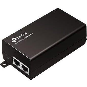 Tp-Link Tl-Poe160S|802.3At/Af Gigabit Poe Injector|Non-Poe To Poe Ethernet Adapter|Supplies Poe (15.4W) Or Poe+ (30W)|Plug & Play|Desktop/Wall-Mount|Distance Up To 328 Ft.|Ul Certified,Black