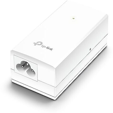 Tp-Link Poe Injector Pci_Express_X16 Ethernet Desktop, Laptop | Poe Adapter 24V Dc Passive Poe | Giga Bit Ports | Upto 100 Meters (325 Feet) | Wall Mountable Design | Plug And Play (Tl-Poe2412G,White)