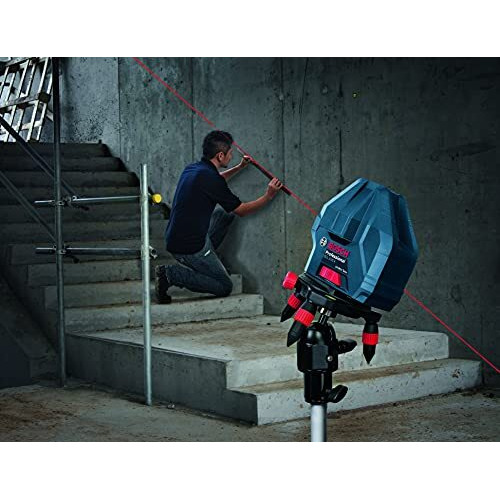 Bosch Professional Gll 3-15X Line Laser, Ip54 15M Self Levelling (Accuracy  0.2 Mm/M, Blue)