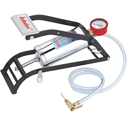 Airmaker Sb001 Steel Chrome Plated Air Foot Pump| Air Pump For Car Or Motorbike Or Bicycle Tyre Air Filling