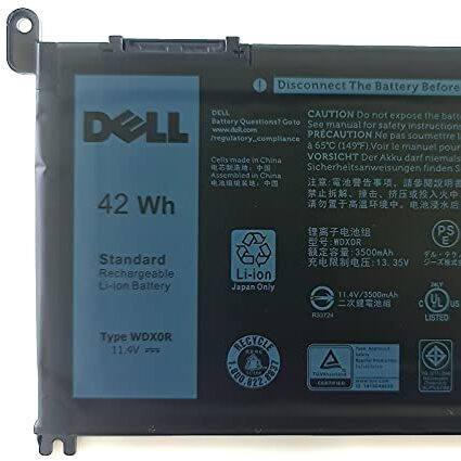 Dell Inspiron 15 (5568/5567) 13 (5368/5378) 7368 42Whr 3Cell Battery (Fw8Kr)
