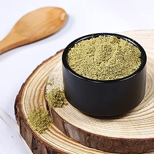 Crista Dhaniya Jeera Powder | Coriander & Cumin Mixed Spice Blend | Zero Added Colours, Fillers, Additives & Preservatives | Farm Fresh | Aromatic | Green Colour | 100 Gms