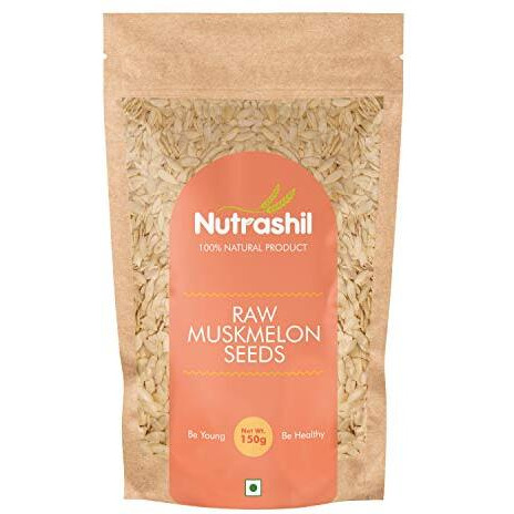Nutrashil Muskmelon Seeds 150 Gms | Kharbooj Magaz | Kharbhuja Beej