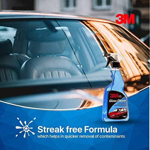 3M Car Cleaning Combo Kit | Shampoo | Dashboard Cleaner | Tyre Dresser | Glass Cleaner