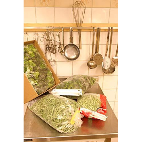 Kitsen 35 Clips, 3 Different Sizes, Plastic Multipurpose Airtight Seal Clips For Food Bags, Snack Packets To Keep Bag Content Fresh And Intact (Multi Color)