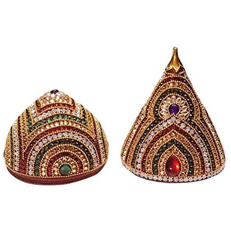 Kriwin Decorated Coconut Shagun Nariyal Packing Plastic Multi L- 18 Cms W- 11 Cms
