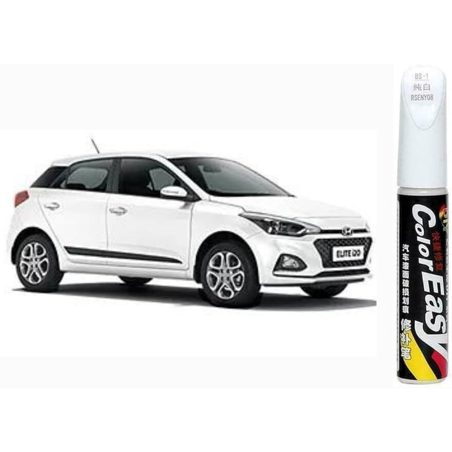 Inobeck Touch Up Paint Pen For Cars, Car Scratch Repair Pen, Car Accessories Car Touch Up Fill Paint Pen, Car Remover Scratch Paint Pen, Automotive Touch Up Paint For Erase Car Scratches (White)