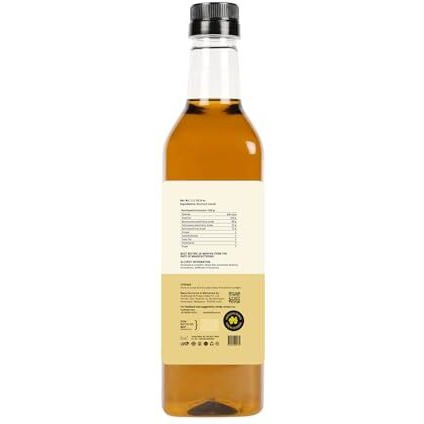Nune Virgin Cold Pressed Mustard - 1 Litre Bottle With Pure & Certified Cooking Oil