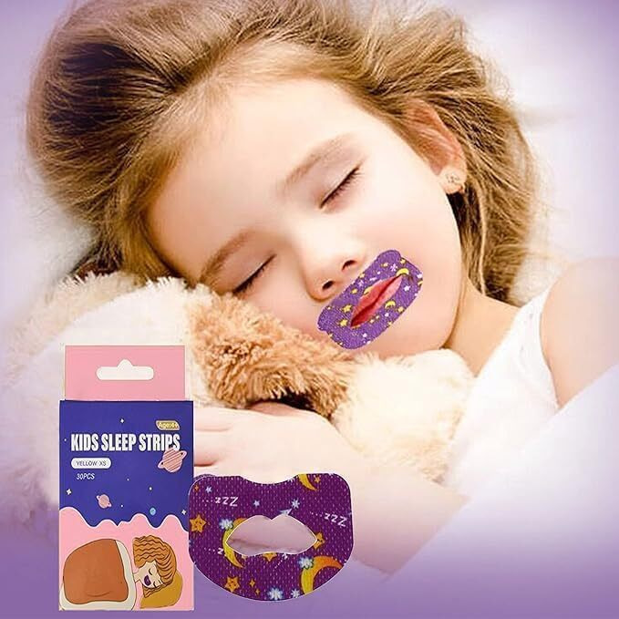 Coziess Mouth Tape For Sleeping, Kids Sleep Strips, Mouth Strips For Sleeping, Advanced Gentle Anti Snoring Devices For Less Mouth Breathing, Sleep Tape For Snoring Reduction(30 Pcs)