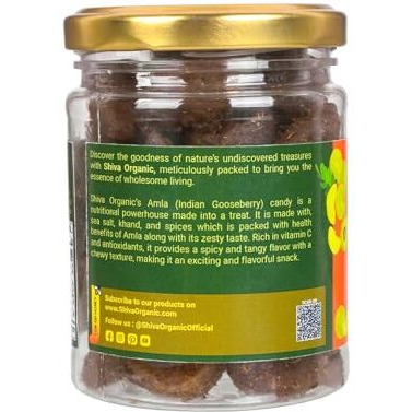 Shiva Organic Chatpati Amla (Gooseberry) Candy (150 G)