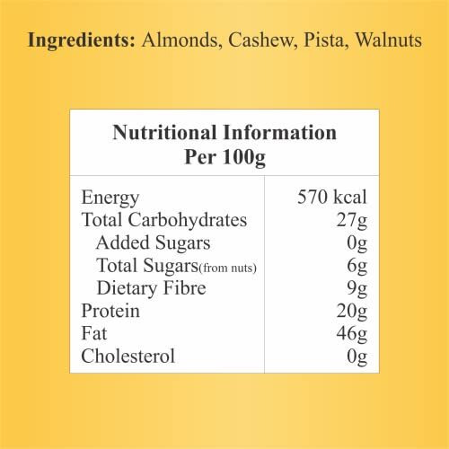 Easygrow Healthy Mix Nuts Powder, Dry Fruit Powder For Kids - 100 Gm, Dry Fruit Powder For Adult