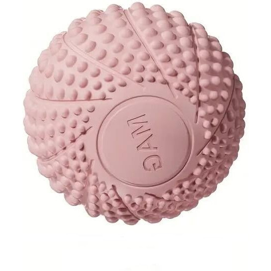Kesesu Massage Balls | Muscle Roller Lacrosse Balls For Plantar Fasciitis Back Shoulder Pain Relief Foot Muscles, Trigger Point Yoga, Deep Tissue, Stress Reflexology (Pink- Pack Of 1)