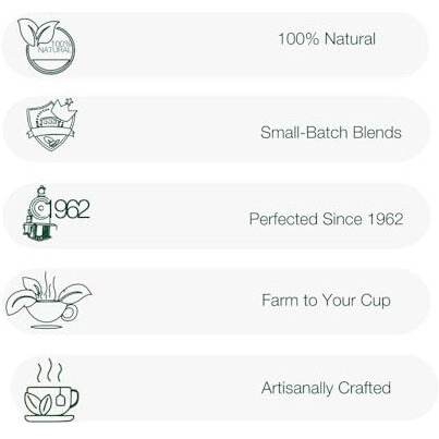 Hill Queen Tea | Authentic Darjeeling Whole Leaf Chai | Premium Second Flush Ctc Tea | Darjeeling Royale Symphony | Premium Small Batch Blended Wellness Chai With Muscatel Flavor | 200G Pack