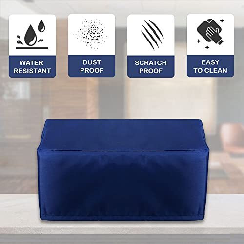 Inf Nylon, Pvc Dust Proof Waterproof Printer Cover For Epson Ecotank L3150 | L3151 | L3152 | L3156 (Blue)