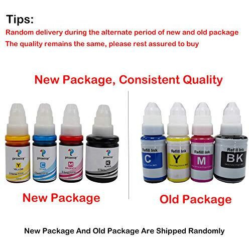 Proffisy Gi 790 Ink Refill G3000 Series Ink Compatible With Canon Pixma G3000, G3010, G3100 (4 Color - G3000)