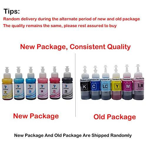 Proffisyt673 / 673 Ink Refill Dye Ink Compatible With Epson L805, L800, L1800, L850, L810, L18050(6 Colors)