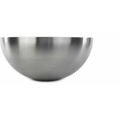 Ikea Stainless Steel Solid Serving Bowl , Silver, 1 Gallon, 3700 Ml
