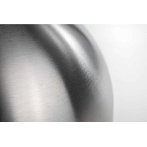 Ikea Stainless Steel Solid Serving Bowl , Silver, 1 Gallon, 3700 Ml