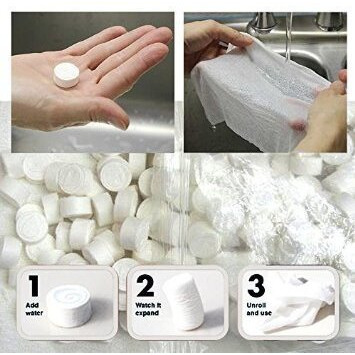 Perfect Pricee Magic Coin Compress Facial Coin Tablet Tissue Wipes Napkin Candy Packing For 100% Hygine (100)