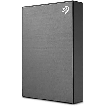 Seagate One Touch 4Tb External Hdd With Password Protection Space Gray, For Windows And Mac, With 3 Yr Data Recovery Services, (Stkz4000404)