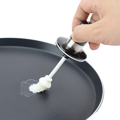 Excelity Oil Bottle With Silicone Brush For Cooking Bbq Kitchen