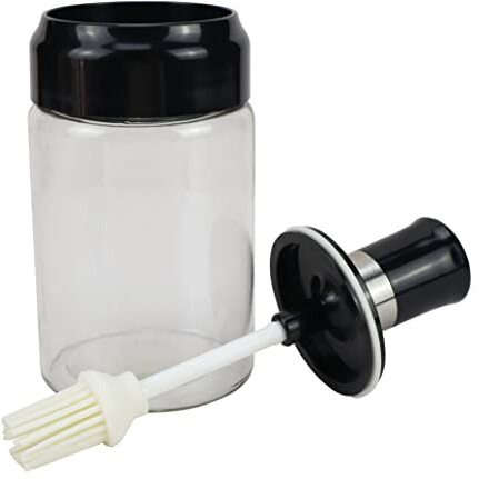 Excelity Oil Bottle With Silicone Brush For Cooking Bbq Kitchen