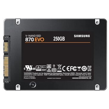 Samsung 870 Evo 500Gb Sata 2.5" Internal Solid State Drive (Ssd) (Mz-77E500)