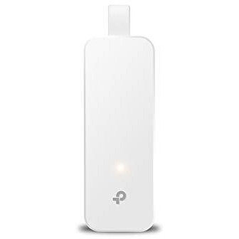 Tp-Link Ue300 Usb 3.0 To Rj45 Gigabit Ethernet Network Adapter For Laptop- Plug And Play, White