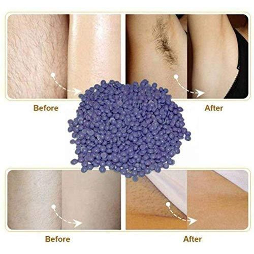 Kahrl Wax Heater Whole Body Hair Removal Body Wax 400 G. Spatula Knife Wax Heater Kit Wax Heater Combo For Women(Pack Of 4) (Wax, Chocolate)