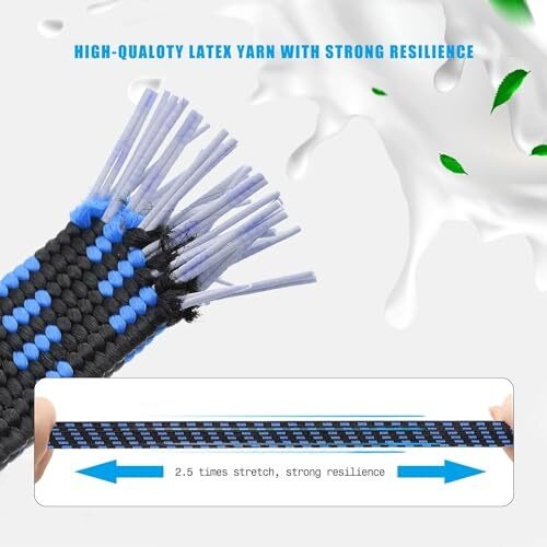 Dianzhu 4Pcs Heavy Duty Adjustable Bungee Cords With Double Hooks Set,39.37" Long Flat Heavy Duty Elasticity Straps,With Length Adjustment Metal Buckle Luggage Elastic Rope,For Moving Cargo