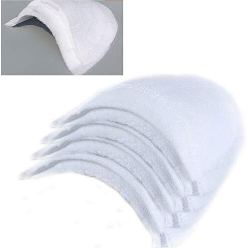 Jainsons White Cotton Shoulder Pads Soft Padded For Business Suit Overcoat Blazer Gents Suit Garment Tailoring Accessories (10)