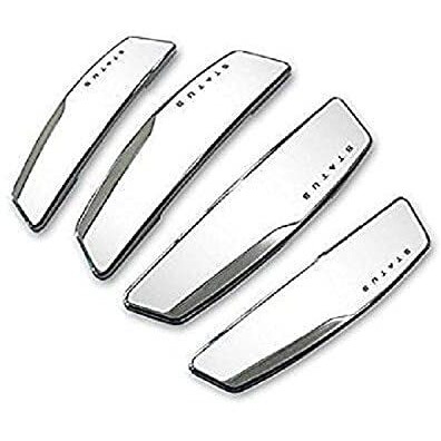 Universal Status Car Door Guard Scratch Protector Set Of 4 (Made In Korea) (White)