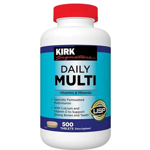 Acom K.Irkland Daily Multi Vitamins & Minerals, 500 Tabs