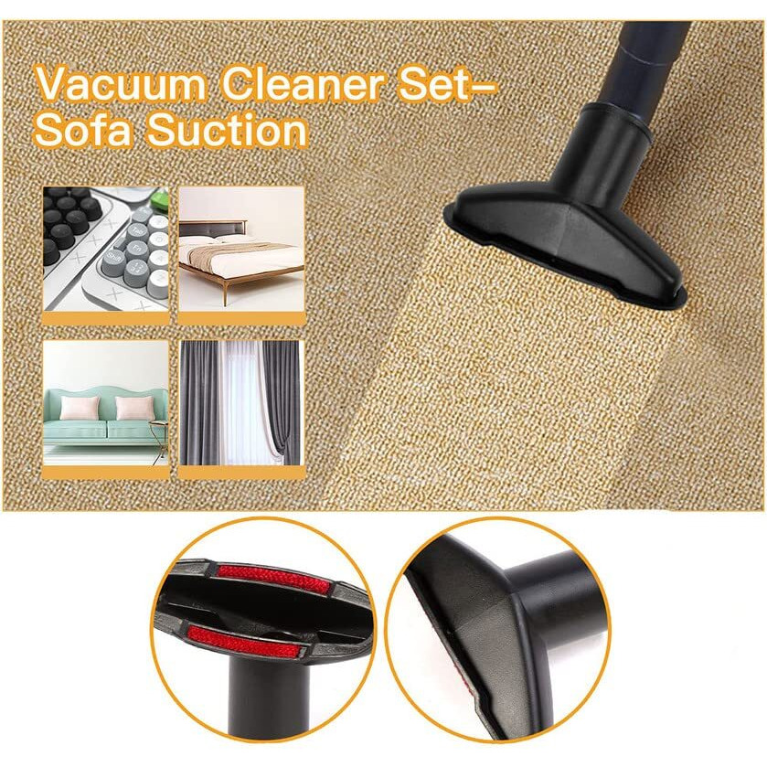 Futurekart Basic Hepa Filter Vacuum Cleaner Accessory Kit - Suitable For General Purpose Vacuum Cleaner, Grey