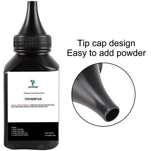 Proffisy 3 Pack 12A Toner Powder Refill Compatible With Hp 12A Q2612A Cartridge 100G Per Bottle
