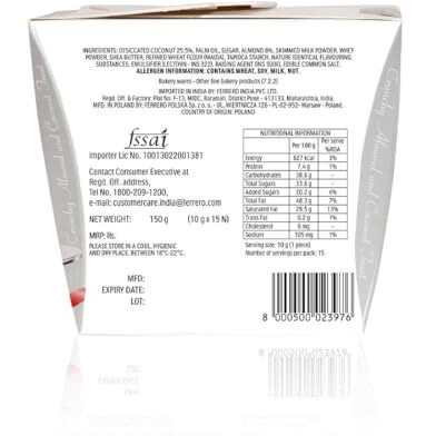 Ferrero Raffaello Chocolates, 150 Gram Gift Pack
