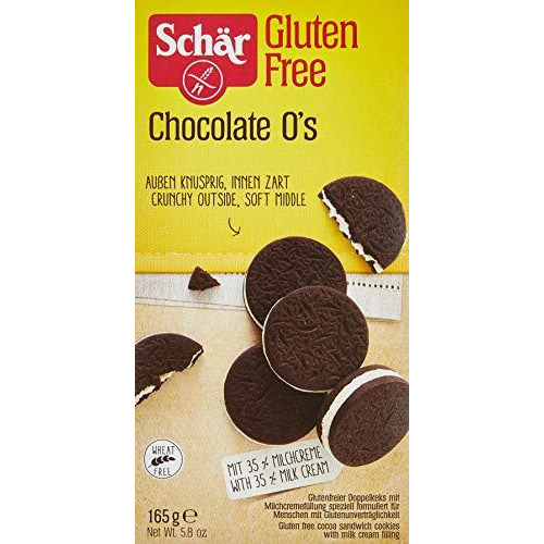 Schr Gluten Free Chocolate O's (Cocoa Sandwich Cookies), 165Gm