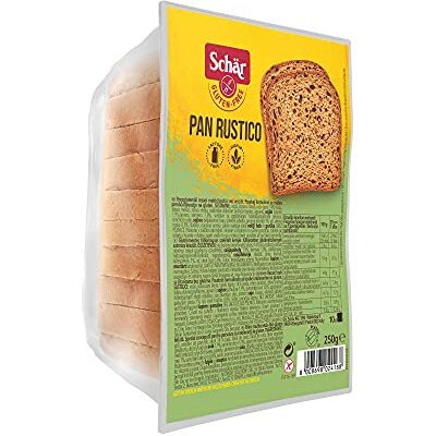 Schr Pan Rustico Gluten Free Bread | Gluten Free Brown Bread | Healthy & Tasty | 250G