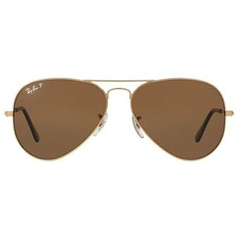 Ray-Ban Men Polarized Grey Lens Aviator Pilot Sunglasses - 0Rb3025I001/5762