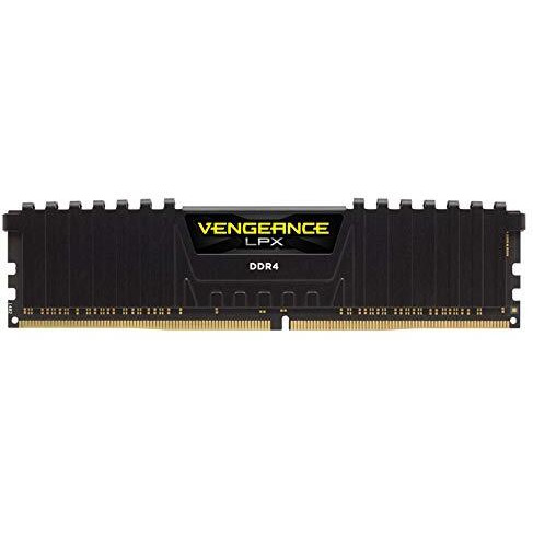 Corsair Vengeance Lpx 16Gb (1X16Gb) Ddr4 3200Mhz Udimm C16 Desktop Ram Memory Module Black