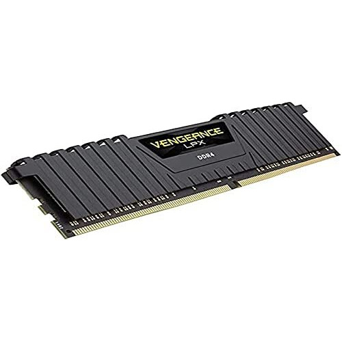 Corsair Vengeance Lpx 8Gb (1X8Gb) Ddr4 3200Mhz C16 Desktop Ram (Black)